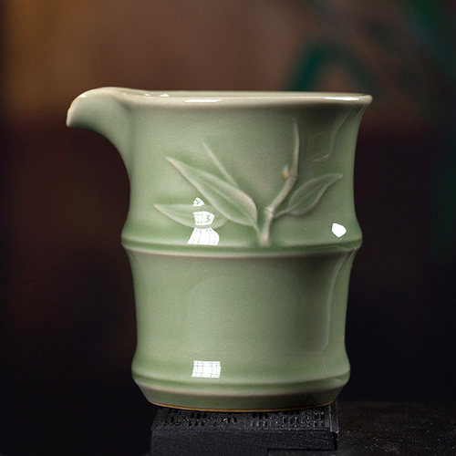 龙泉青瓷公道杯陶瓷公平杯分茶杯