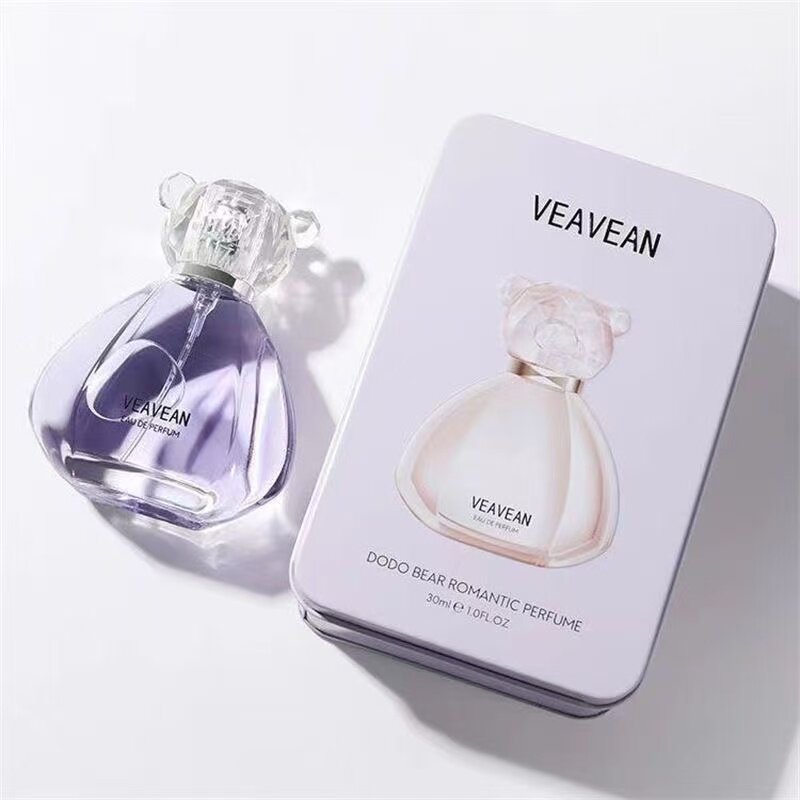 微微安嘟嘟熊香水礼盒装浪漫含羞香水清新花香调持久留香斩男香水