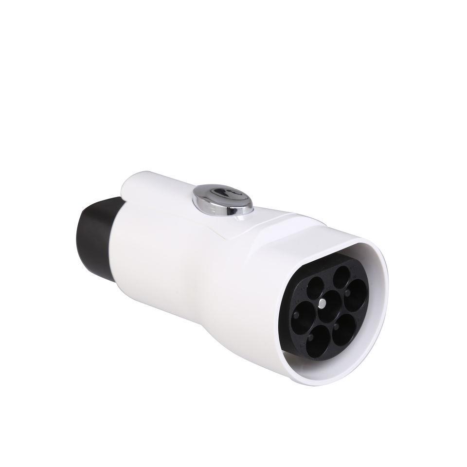 type1toGBT美转国新能源电动汽车适配器32A三相转接头