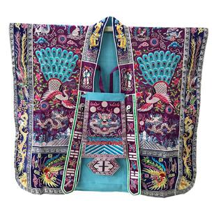 新款全葱款 高功法事服装 道袍 法事用品 道服 银葱降衣 银葱工艺