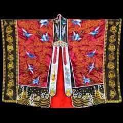 新款正一法衣金丝鹤高功法衣枣红色仙鹤降衣百鹤衣道士服道袍男女