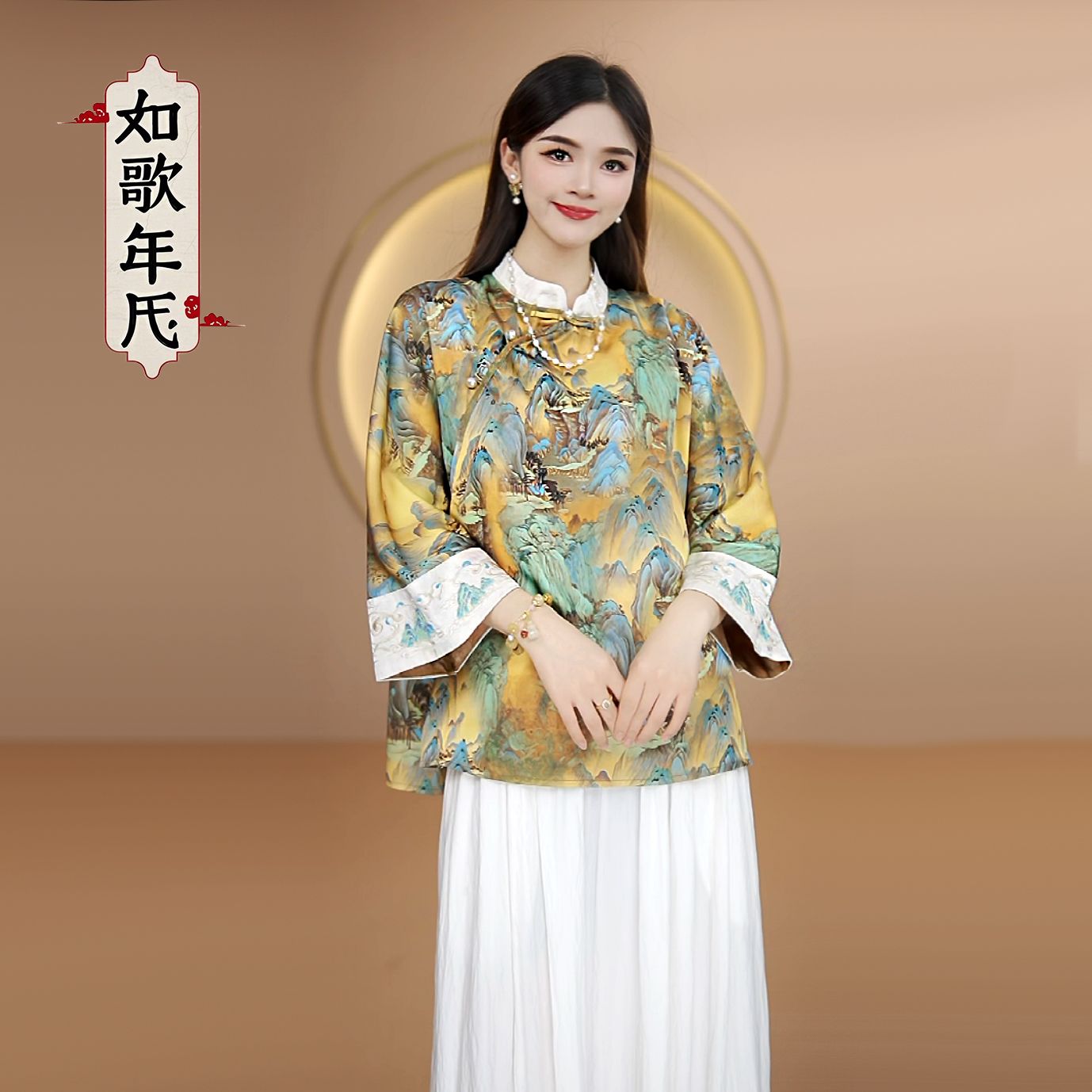 一袭汉服惊艳时光古韵自来图片