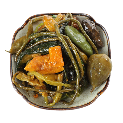 东北酱缸咸菜农家自制豇豆