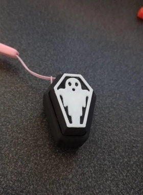 跨境新品 Coffin Fidget Clicker 万圣节棺材解压点击器解压神器