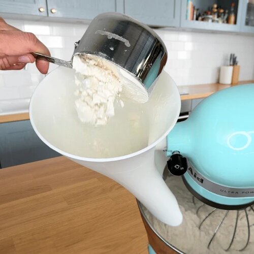 Flour Funnel Stand Mixer Attachment 面粉漏斗立式搅拌机配件