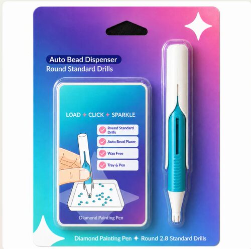 跨境新款 Automatic Diamond Painting Pen 自动DIY钻石画笔工具