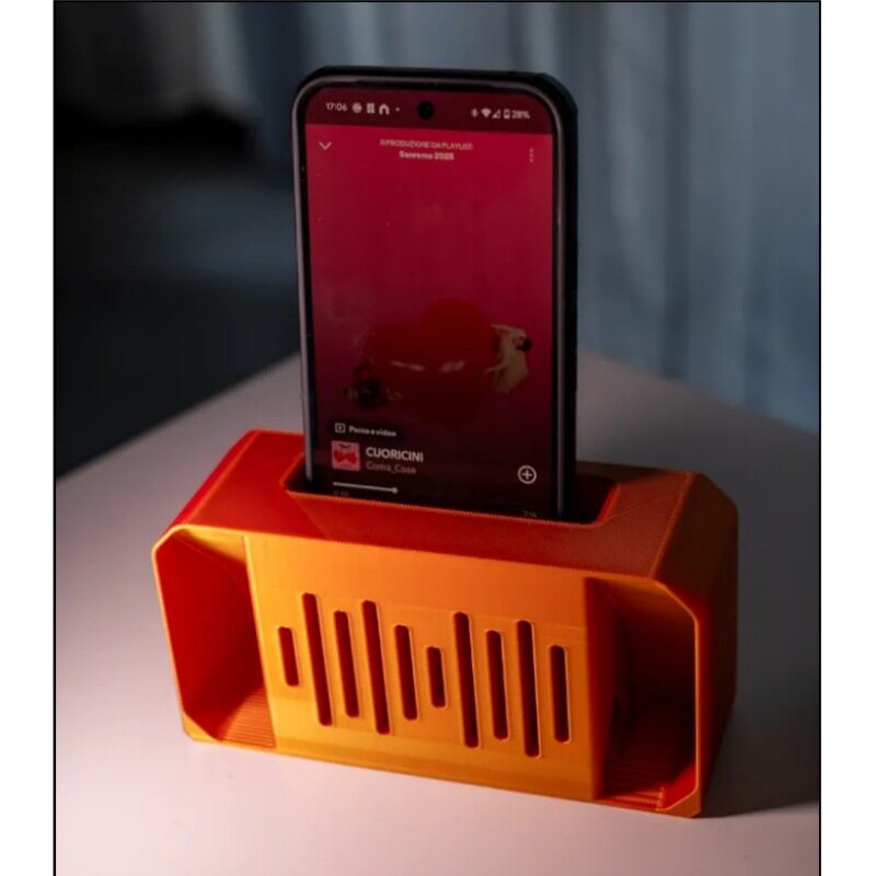 跨境声音放大器手机支架与声音放大通用迷你扩音器手机支架扬声器