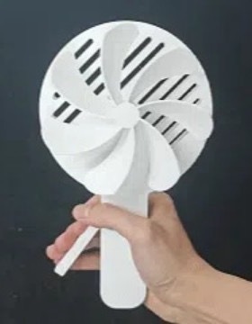 减压手持风扇跨境新款Pressure Reducing Handheld Fan