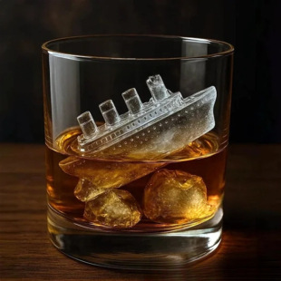 mold泰坦尼克号创意冰模冰块冰模具 ice 亚马逊Titanic creative