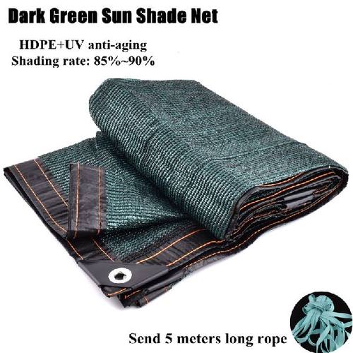 极速Dark Green Anti-qUV Sun Shade Net Outdoor Awning Tarp