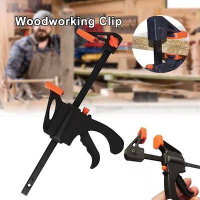 极速Woodweorking Clip Bar Clamp F-tyle Grip Quick Ratchet