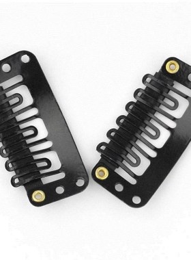 极速40pcs u shape steel snap clips Efor feather hair extensi