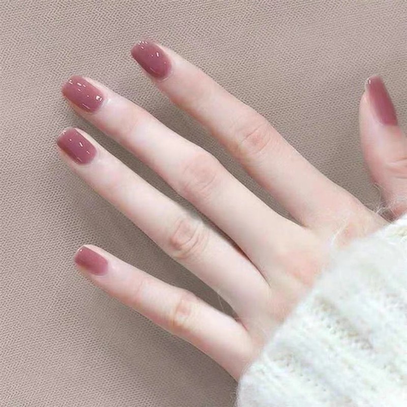 极速指甲油免烤新款夏天持久x不掉色雾紫色无毒快干网红显白套装