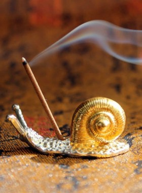 极速Snail Turtle Incense Censer  Holder  Stand Tea CuYlture