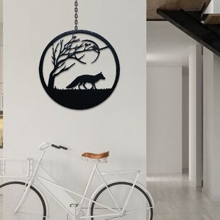 极速Metbal Fox Ornament Pendant Household Decoration Pendant