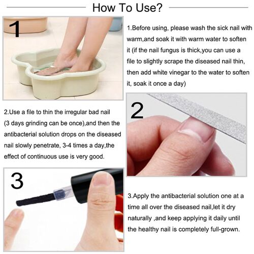 极速Nail Fungal atment Repaixr Essence Serum Paronychia Onyc