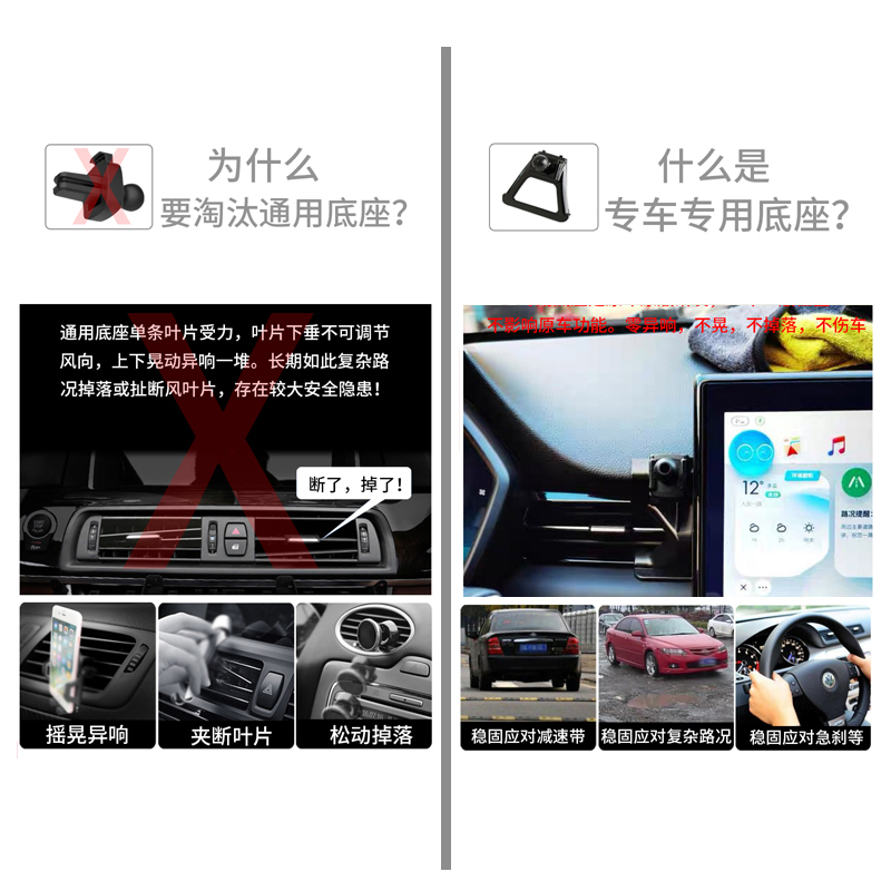 极速用于小鹏P7j P5 G3车载手机支架导航改装底座配件无线充电