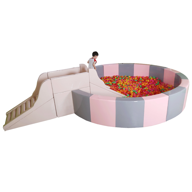 极速宝宝软包海洋球池围栏软体游乐场H波波球池儿童游乐园家用室