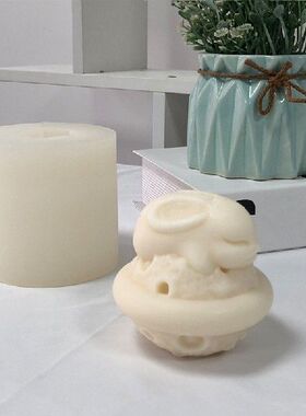 极速3D Easter Silicone Mold Myoon Rabbit Clay Resin Soap Mou