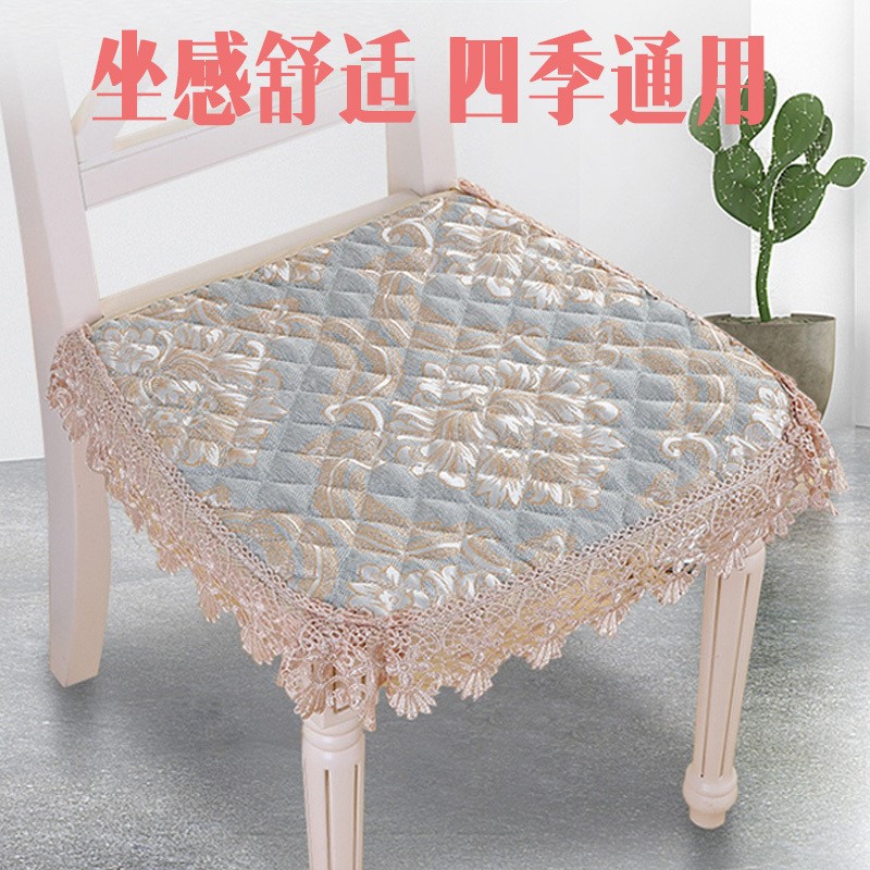 极速餐椅垫家用餐桌椅o子座椅垫子四季通用板凳欧式防滑马蹄形薄