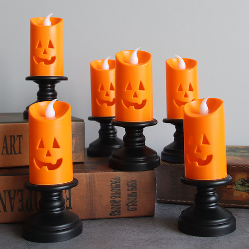 新品Halloween Candle ight D Candlestick ampO Ornaments Props
