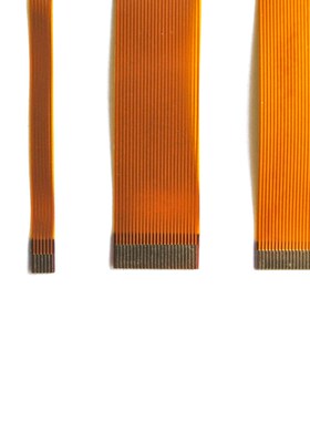 极速黄色FPC排线40/45/q50/54/60/65/68/80p芯0.5间距同反向镀金