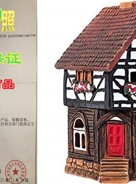 极速Unique Handmade Cone Incense Burner and OIncense Cone Ho