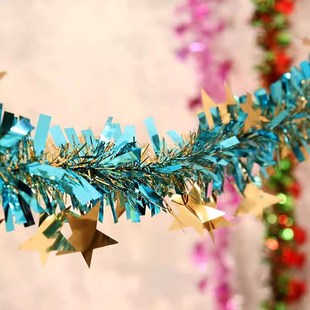 极速彩带拉花彩条班级新年装饰联欢会教室K布置节日房间气氛派对p