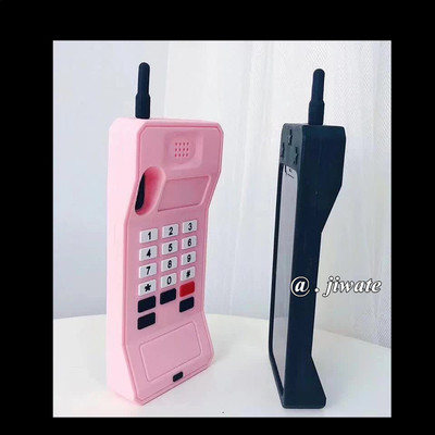 恶搞个性大哥大黑色软硅胶手机壳