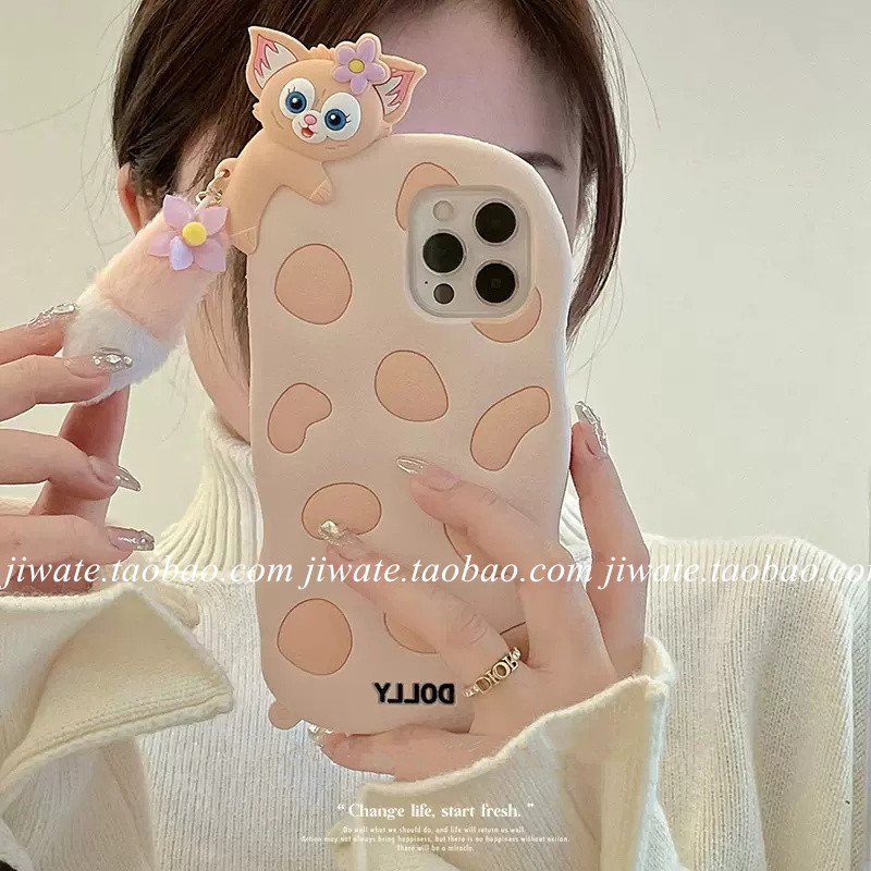 立体可爱玲娜贝儿趴趴手机壳