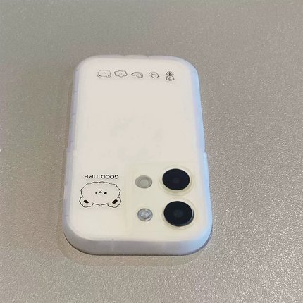 适用oppoReno9手机壳reno8透明12磨砂reno13可爱熊兔reno7软套6pro+5k新款4se女a57硅胶a96全包findx6防摔k11