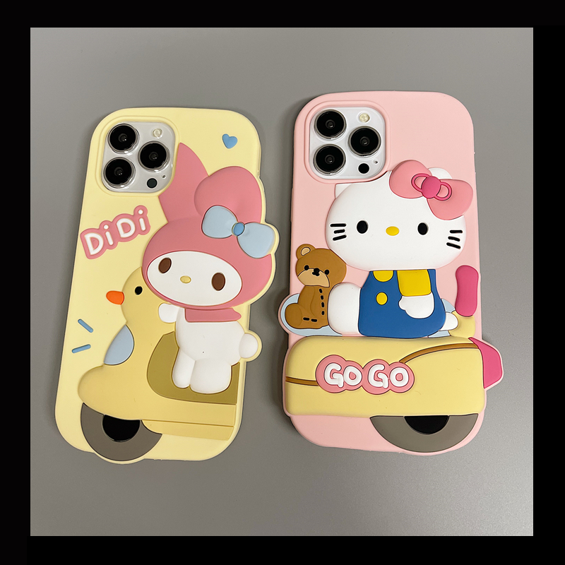 适用苹果软硅胶套可爱手机壳