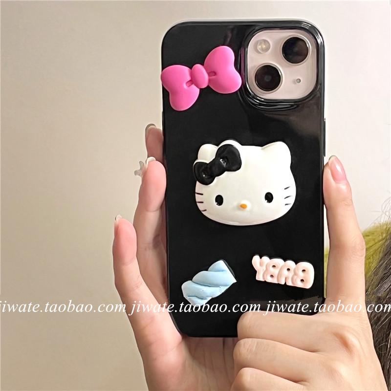 可爱立体全包卡通猫咪a72手机壳