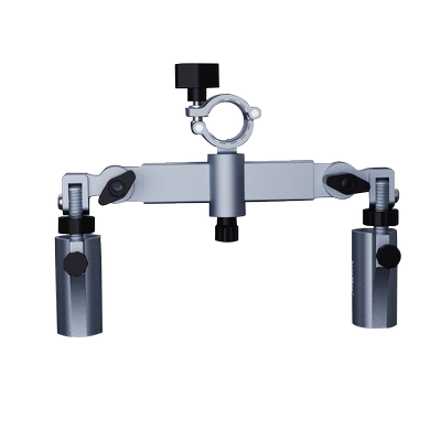 吉马奥钓椅双炮台支架铝镁合金