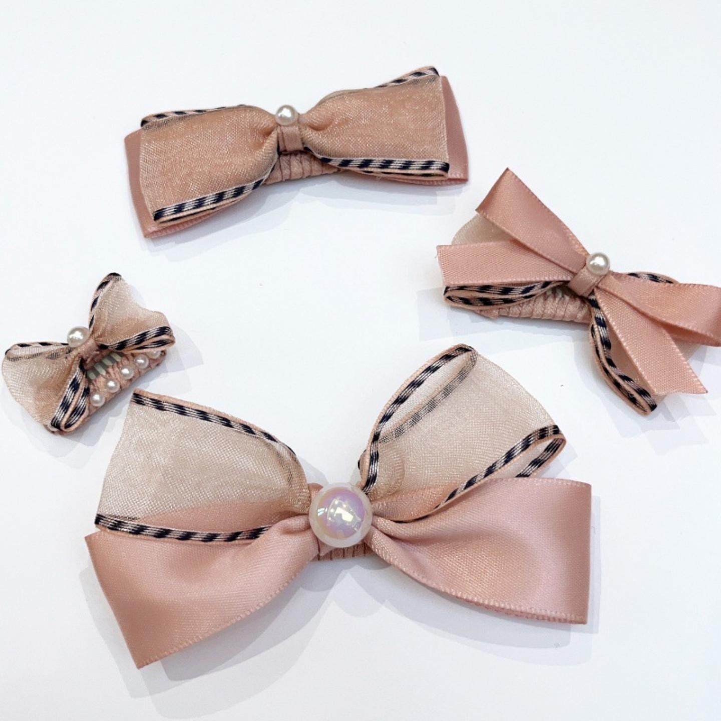 宠物发夹粉色高级感bb夹比熊配饰不掉狗狗专用发饰泰迪蝴蝶结原创,模玩/动漫/周边/娃圈三坑/桌游,棉花娃娃场景道具娃屋,淘宝优惠券,粉丝福利购,淘宝优惠卷