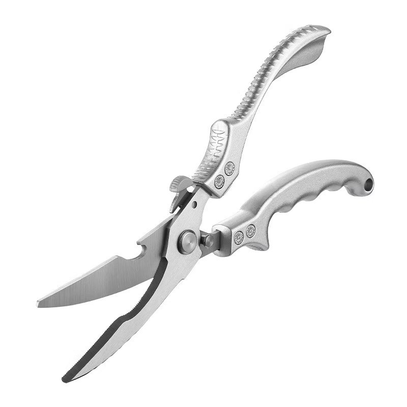 厨房剪刀鸡骨h剪不锈钢家用多功能剪剪硬物杀鱼鸡鸭鹅剪子