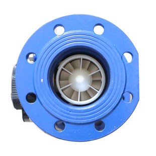 埃美柯法兰水表LXLG铁壳螺翼式 可拆M芯机械数字冷水表069 干式