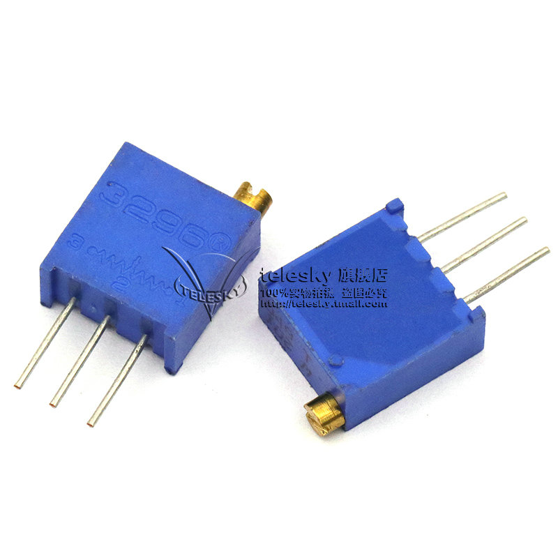 元件包 10种3296lW电位器可调电阻包100欧-100K 10种各5个共50个