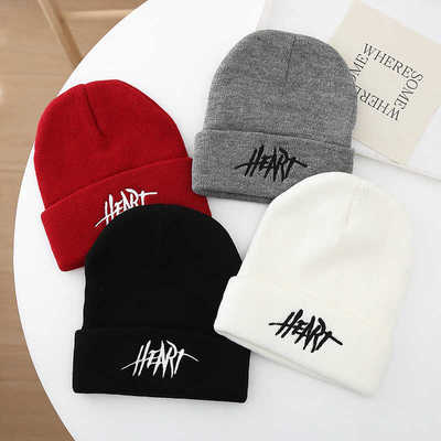 毛线帽秋冬季护耳休闲保暖ins