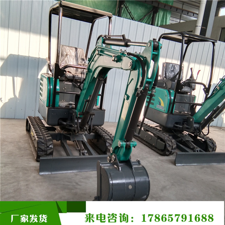 小型挖掘机家用挖沟微型小挖机推土迷你园林08型挖掘机现货
