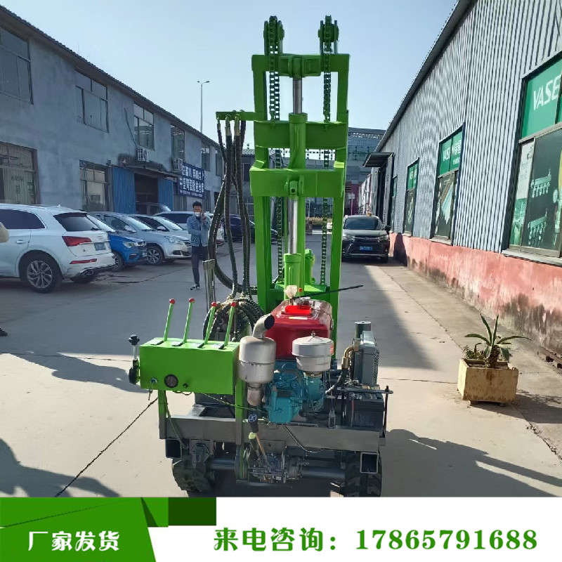 小型履带螺旋钻潜孔钻机