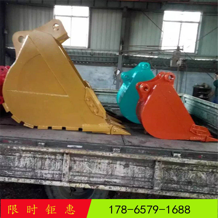 直销挖掘机挖斗土方斗岩石斗铲斗水沟斗格子斗梯形斗订做1方挖斗