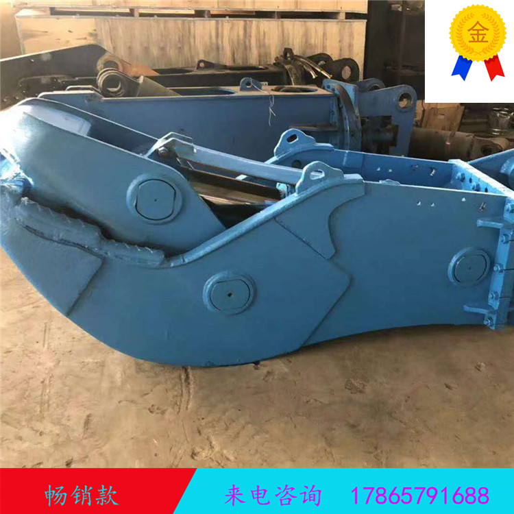 挖掘机拆迁液压钳、挖机液压夹子、粉碎混凝土速度快效率高