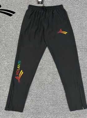 沃兰田径美式运动速干裤男透气侧拉链健身体育生跑步体育生训练服