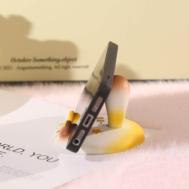 新款热卖一滩喵喵手机支架卡通小猫少女心可爱桌面装饰品创意礼品