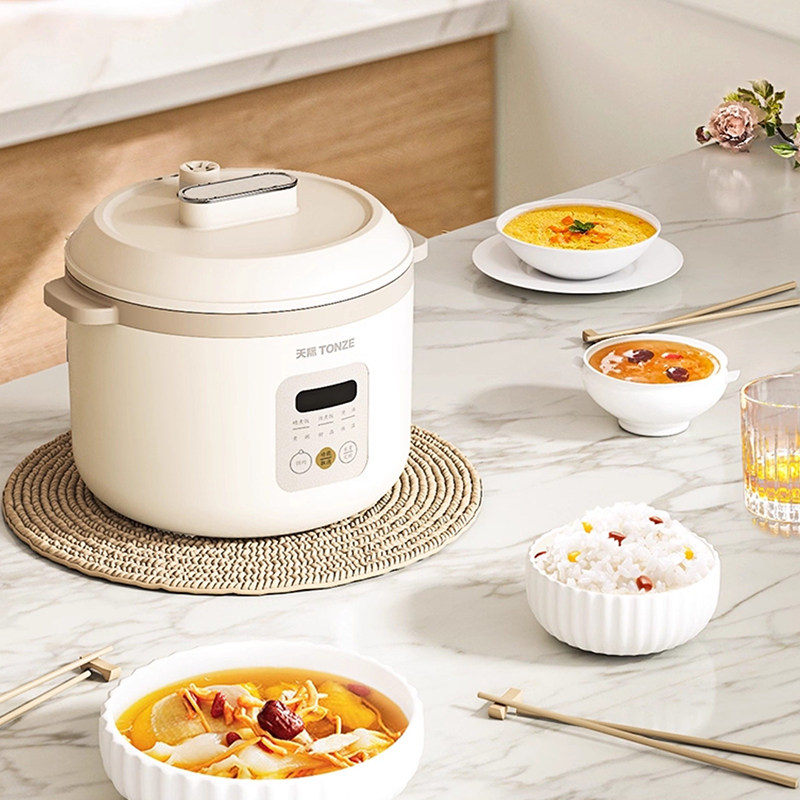 正品内胆纯陶瓷电饭煲无不锈钢家用电饭锅无涂层0迷你2L1-3人天际