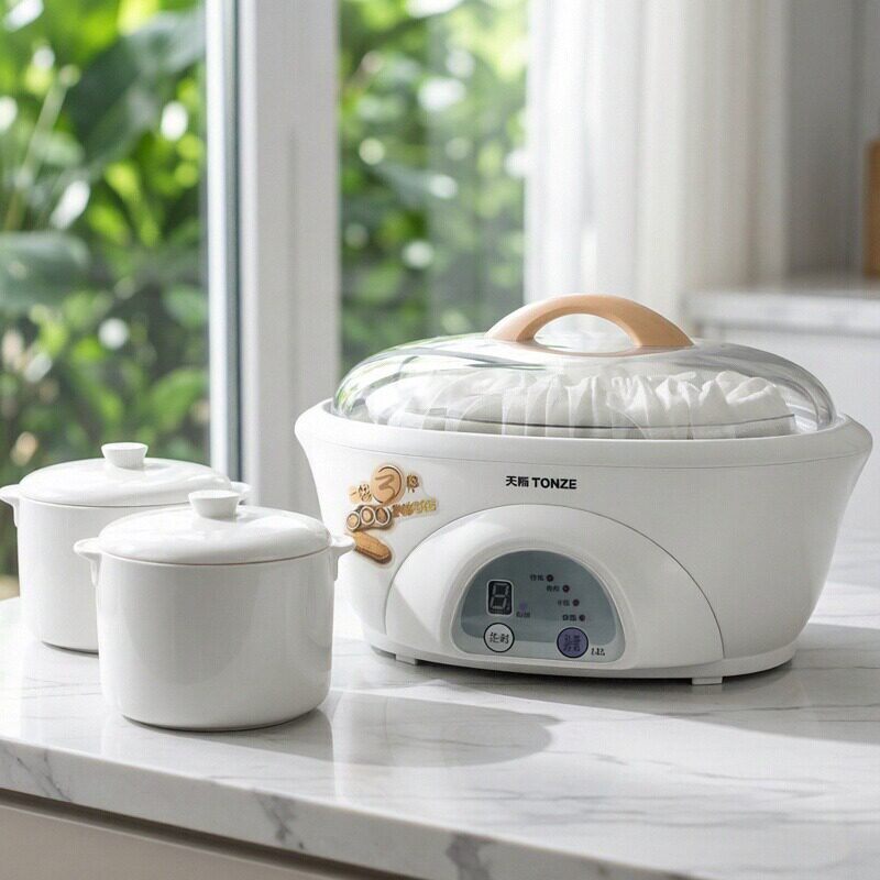 天际DDZ-16A 电炖炖锅陶瓷全自动2人3隔水炖盅白瓷BB煲汤煮粥家用
