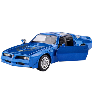 1:36正版庞蒂亚克火鸟老爷车模型摆件复古轿车系列小孩子玩具汽车