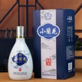 53度小兰花酒清香型白酒整箱6盒装 礼盒纯粮食酒原浆酒送礼口粮酒