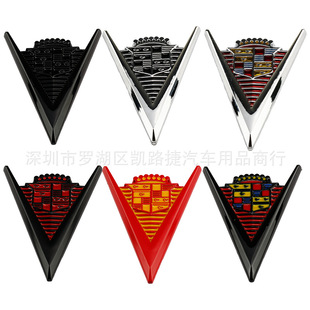 CT456 中网车标改装 ATSL GT4纪念版 贴标 XTS 适用于凯迪拉克XT456